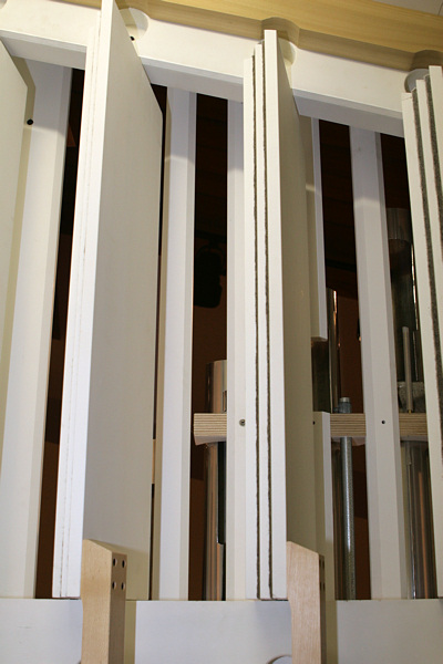 New Hope Lutheran Church organ, made by Parsons Organ Builders