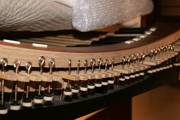New Hope Lutheran Church organ, made by Parsons Organ Builders