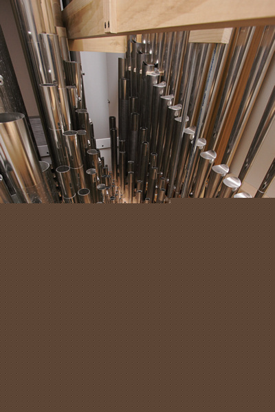 New Hope Lutheran Church organ, made by Parsons Organ Builders